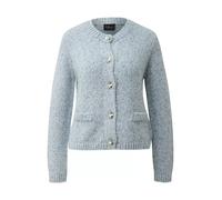 Strickjacke aus Alpakamix mit angedeuteten Taschen 46 blau 2173437.54X3.46