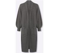 Strickjacke anthrazit-meliert 42