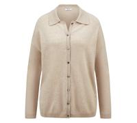 Strickjacke aus 100% Kaschmir Peter Hahn beige 44