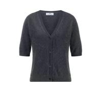 Strickjacke aus 100% Kaschmir Peter Hahn grau 42