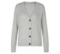Strickjacke aus 100% Kaschmir Peter Hahn grau 44