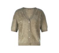 Strickjacke aus 100% Kaschmir Peter Hahn grün 38
