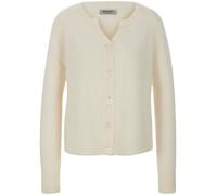 Strickjacke aus 100% Kaschmir Peter Hahn weiss 44