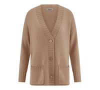 Strickjacke aus 100% Premium-Kaschmir Peter Hahn braun 38