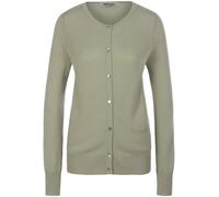 Strickjacke aus 100% Premium-Kaschmir Peter Hahn grün 36