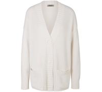 Strickjacke aus 100% Premium-Kaschmir Peter Hahn weiss 44