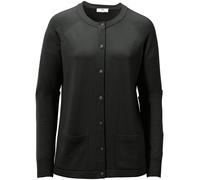Strickjacke aus 100%Schurwolle Pure Tasmanian Wool Peter Hahn schwarz 36