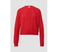 Strickjacke aus Bändchengarn M rot 2165277.3103.M