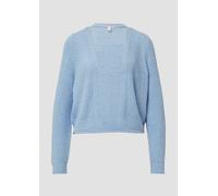 Strickjacke aus Bändchengarn XS blau 2165277.5072.XS