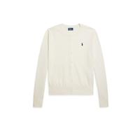 Strickjacke aus Stretch-Baumwollmischung M Cream