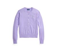 Strickjacke aus Stretch-Baumwollmischung M Purple