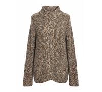 Strickjacke aus strukturiertem Wollmischgewebe EU 36 / UK 8
