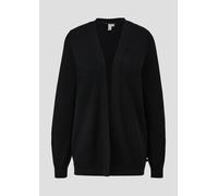 QS Damen 2140706 Strickjacke, schwarz, XS