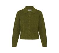 Strickjacke B.YOUNG "b.young Strick-Cardigan langarm BYMINUA", Damen, Gr. L, grün (avocado melange), Strickjacken Strickjacke (78890069-L) avocado melange