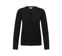 Strickjacke B.YOUNG "Damen Langarm BYMMORLA", Damen, Gr. L, schwarz (meteorite), Obermaterial: 70% Viskose CV. 30% Polyamid PA., Strickjacken Strickjacke (57867037-L) meteorite