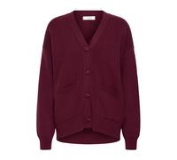 Strickjacke B.YOUNG "Damen Langarm BYOTARI", Damen, Gr. M, lila (fig), Obermaterial: 50% Viskose CV. 25% Polyamid PA. 20% Polyester PES. 5% Elasthan EL., Strickjacken Strickjacke (17543248-M) fig