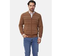 BABISTA Regular Fit Strickjacke braun, Gestreift