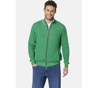 Strickjacke BABISTA "Strickjacke DALAR", Herren, Gr. 4XL, grün, Obermaterial: 100% Baumwolle CO., Strickjacken Strickjacke (13182552-4XL) grün