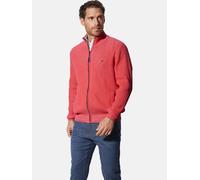 Strickjacke BABISTA "Strickjacke DALAR", Herren, Gr. M, rot (hellrot), Obermaterial: 100% Baumwolle CO., unifarben, Strickjacken Strickjacke (33250922-M) hellrot