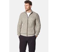 Strickjacke BABISTA "Strickjacke FILERAZZI", Herren, Gr. XL, beige (beige melange), Obermaterial: 50% Wolle mw. 50% Polyamid ECONYL PA ECONYL., Strickjacken Strickjacke (42275160-XL) beige melange