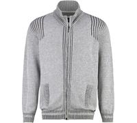 BABISTA Regular Fit Strickjacke grau, Einfarbig