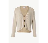 Strickjacke beige|weiß 36