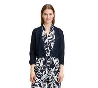 Betty Barclay Damen Sommer-Strickjacke mit 3/4 Arm 42, dunkelblau