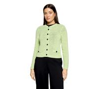 Strick-Cardigan mit aufgesetzten Taschen Foam Green 42