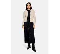 Betty Barclay Strick-Cardigan Grau/Beige Gr. 46
