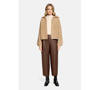 Strickjacke BETTY BARCLAY "Damen mit Kragen", Damen, Gr. 46, beige, Strick, Obermaterial: 61% Polyamid, 39% Polyester, lässig geschnitten normal, Strickjacken Strickjacke (96406836-46) beige