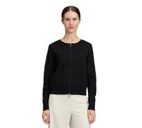 Strickjacke BETTY BARCLAY "Damen mit Reißverschluss", Damen, Gr. 36, schwarz, Strick, Obermaterial: 55% Viskose, 30% Polyester, 15% Polyamid, gerade normal, Rundhals, Strickjacken Strickjacke (9080741