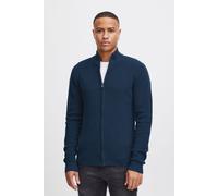 Strickjacke BLEND "BHCodford", Herren, Gr. S, marineblaus, Feinstrick, 100% Baumwolle, unifarben, regular fit, Rippbündchen, Strickjacken Strickjacke, Gemütliche Strickjacke (49731716-S) marineblaus