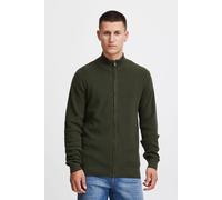 Stehkragenpullover BLEND "BHCodford zipthrough" Gr. XXL, grün (rosin) Herren Pullover (31978945-XXL) rosin