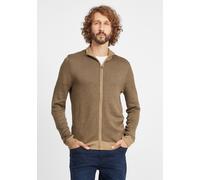 Strickjacke BLEND "BHLonder", Herren, Gr. XXL, kelp, Feinstrick, 50% Polyacryl, 50% Viskose, unifarben, regular fit normal, V-Ausschnitt, elastischer Bund, Strickjacken Strickjacke, Strickjacke aus Fe