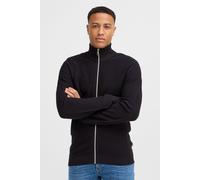 Strickjacke BLEND "BHMGOMAZ", Herren, Gr. L, schwarz, Feinstrick, 100% Baumwolle, unifarben, Basic, regular fit normal, ohne Ausschnitt, eingesetzt Rippbündchen, Strickjacken Strickjacke, Stilvolle St