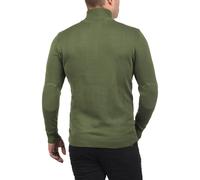 Blend Norman Herren Strickjacke Cardigan Feinstrick mit Stehkragen und Reißverschluss, Größe:L, Farbe:Burnt Olive (77011)