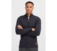Blend BHNorman Herren Strickjacke Cardigan Feinstrick Pullover mit Stehkragen Reißverschluss Rippbündchen Baumwollmischung Regular fit, Größe:M, Farbe:Navy (70230)