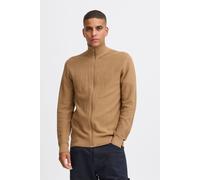 Strickjacke BLEND "BHPullover", Herren, Gr. M, otter, Web, 100% Baumwolle, unifarben, Basic, regular fit normal, ohne Ausschnitt, eng normaler Saum, Strickjacken Strickjacke, Stilvolle Strickjacke mit