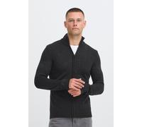 Strickjacke BLEND "BHRycel", Herren, Gr. XL, schwarz, Feinstrick, 100% Polyacryl, unifarben, normal normal, hoch geschlossener Ausschnitt, Rippstrickbündchen, Strickjacken Strickjacke, Stilvolle Stric