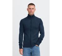 Strickjacke BLEND "BHRycel", Herren, Gr. XXL, marineblaus, Feinstrick, 100% Polyacryl, unifarben, normal normal, hoch geschlossener Ausschnitt, Rippstrickbündchen, Strickjacken Strickjacke, Stilvolle