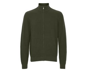 Strickjacke BLEND "Strickjacke BHCodford", Herren, Gr. 3XL, grün (rosin), Obermaterial: 100% Baumwolle CO., Strickjacken Strickjacke (48429750-3X) rosin