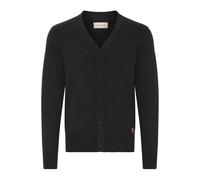 Strickjacke BLEND "Strickjacke BHFinex", Herren, Gr. 3XL, schwarz, Obermaterial: 70% Baumwolle CO recyc.. 30% Polyester Pol. recyc.., Strickjacken Strickjacke (85349306-XXXL) schwarz