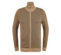 Strickjacke BLEND "Strickjacke BHLonder", Herren, Gr. XXL, braun (kelp), Obermaterial: 50% Polyacryl PAN. 50% Viskose CV., Strickjacken Strickjacke (67117224-XXL) kelp