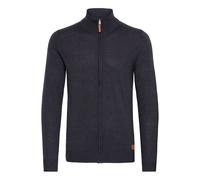 Blend BHNorman Herren Strickjacke Cardigan Feinstrick Pullover mit Stehkragen Reißverschluss Rippbündchen Baumwollmischung Regular fit, Größe:XL, Farbe:Navy (70230)