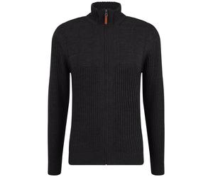 Strickjacke BLEND "Strickjacke BHOteros", Herren, Gr. S, schwarz, Obermaterial: 100% Polyacryl PAN., Strickjacken Strickjacke (50355308-S) schwarz