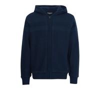 Strickjacke BLEND "Strickjacke BHPullover", Herren, Gr. M, blau (marineblaus), Obermaterial: 42% Polyester PES. 26% Polyacryl PAN. 15% Viskose CV. 13% Wolle WO. 4% Polyamid PA., Strickjacken Strickjac