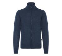 Strickjacke BLEND "BHRycel", Herren, Gr. XXL, marineblaus, Feinstrick, 100% Polyacryl, unifarben, normal normal, hoch geschlossener Ausschnitt, Rippstrickbündchen, Strickjacken Strickjacke, Stilvolle