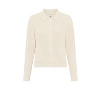 Strickjacke BRAX "Style AMI", Damen, Gr. 38, ecru, Strick, 100% Baumwolle, Strickjacken Strickjacke (20695241-38) ecru