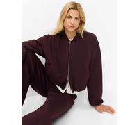 Brax Damen Sweatjacke Style BECKY L blackberry violet, dunkles lila, Gr. 38