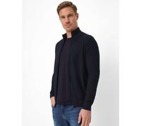 Strickjacke BRAX "Style JAKE", Herren, Gr. L, navy, Strickjacken Strickjacke (29093842-L) navy